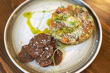 Тартар из лосося