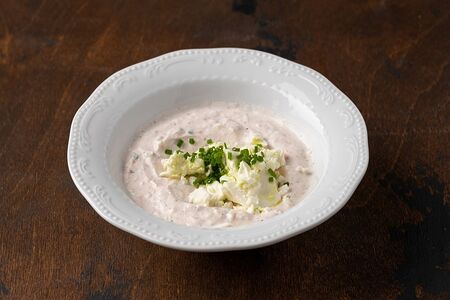 Лабне с томатами