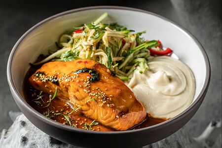 Лосось на гриле