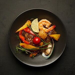 Токоротен с морепродуктами