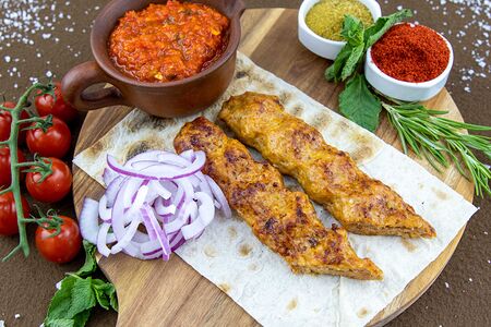 Люля-кебаб из курицы