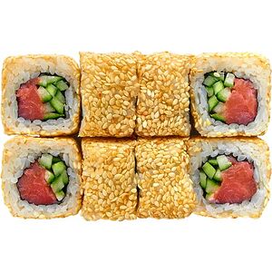 Восток с копченым лососем