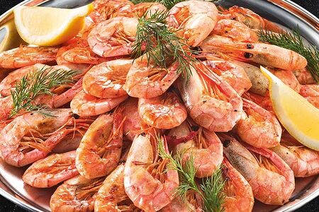 Жареные пивные креветки