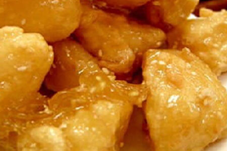 Яблоки в карамели №111