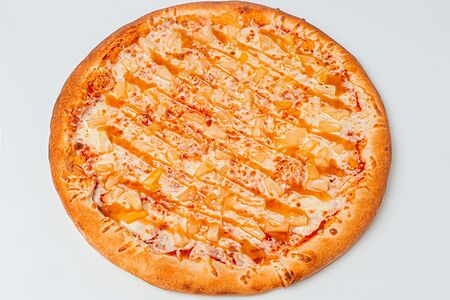 Пицца ананас с карамелью 