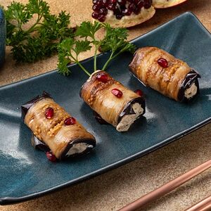 Баклажаны фаршированные с грецким орехом
