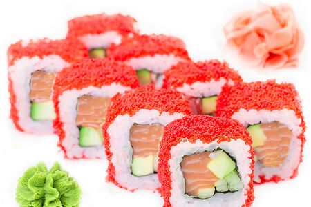 Калифорния с лососем