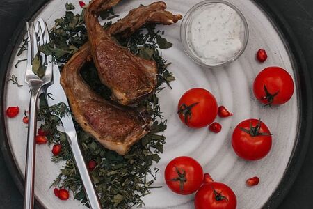 Шашлык из баранины на косточке