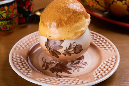 Жаркое из курицы с беконом