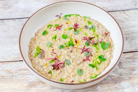 Ризотто с белыми грибами