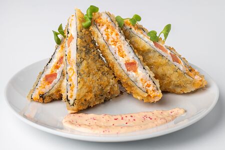 Сэндвич-ролл с окунем