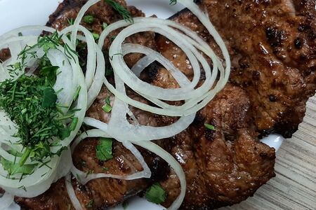 Шашлык из говядины