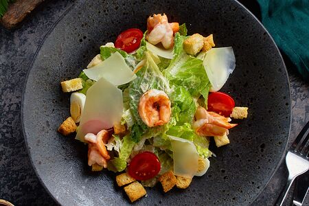 Цезарь с креветками