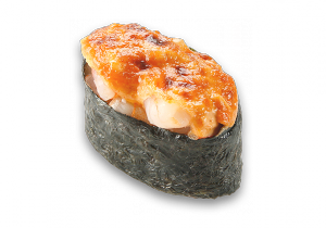 Суши, запеченные с креветкой