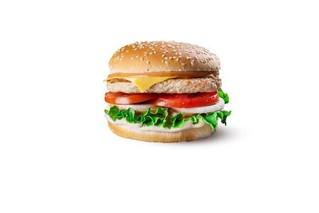 Куриный чизбургер