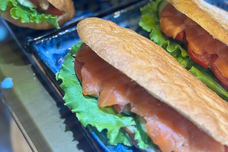 Панини с семгой