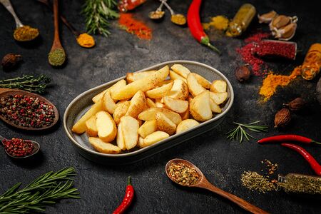 Картофель по-деревенски