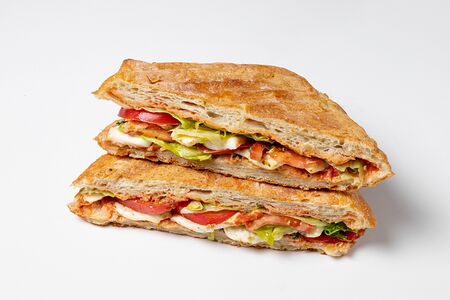 Панини Моцарелла с томатами