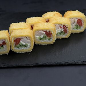 Тортилья с курицей жареная