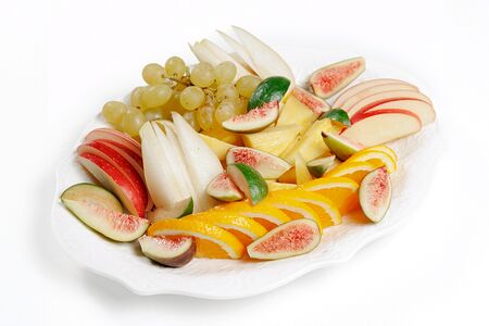 Тарелка сезонных фруктов