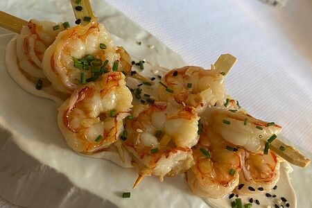 Сувлаки-креветки