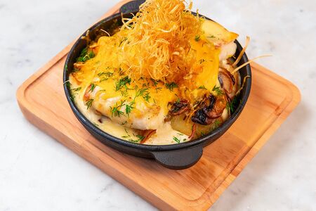 Судак на сковороде по-московски