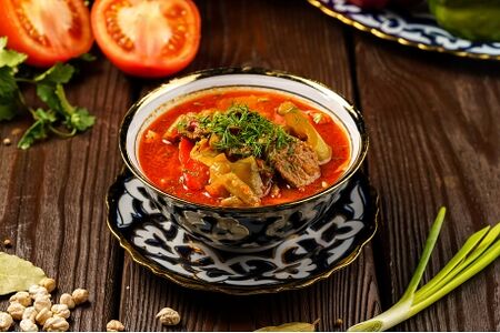 Уйгурский лагман