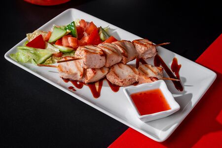 Якитори из цыпленка