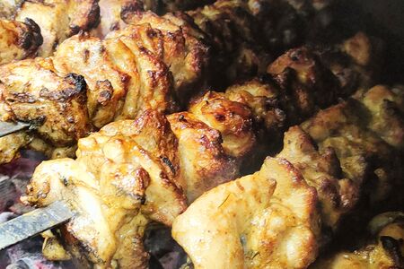 Шашлык из курицы
