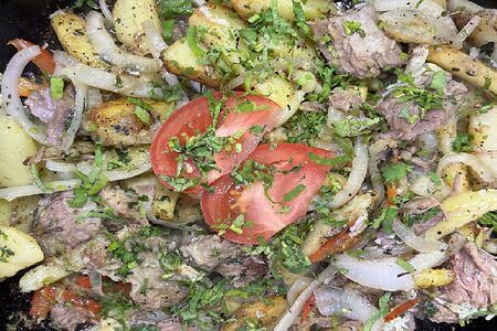 Оджахури с телятиной