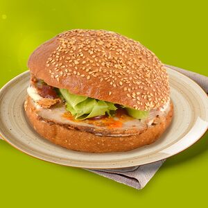 Бутерброд закрытый с бужениной