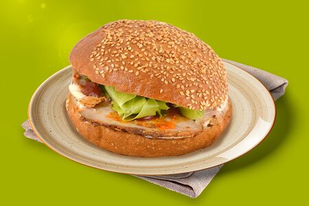 Бутерброд закрытый с бужениной