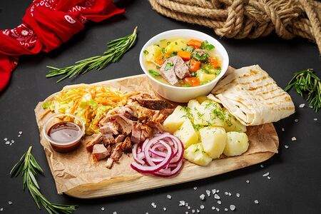 Ланч Pulled Pork