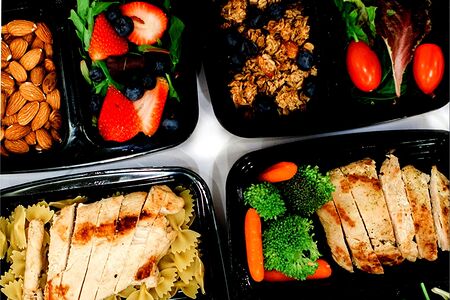 Комплексный обед cвинoй шашлычок