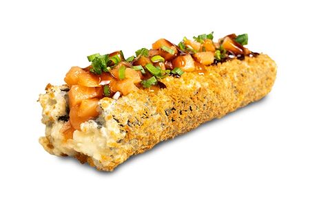 Хот-дог с лососем