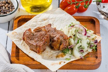 Шашлык из бараньей мякоти