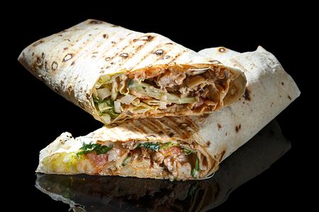 Шаурма с курицей маленькая