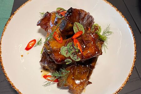 Острые свиные ребра