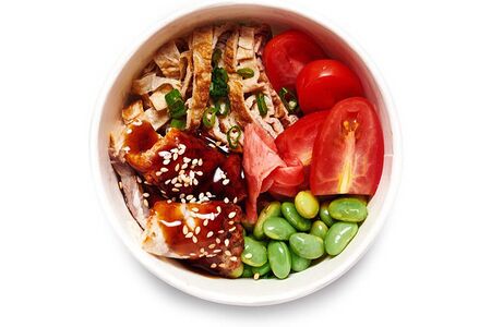 Поке с угрём New