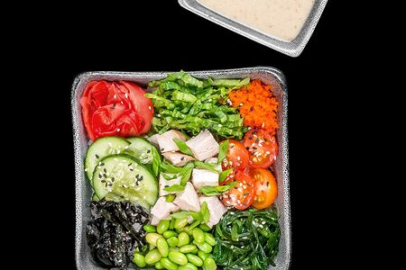 Поке с курицей