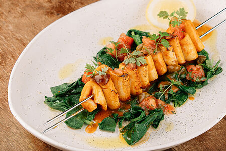 Кальмар на гриле