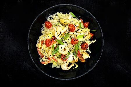 Фунчоза с овощами конструктор