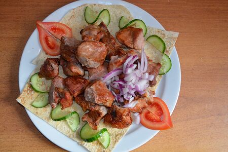 Шашлык из cвинoй корейки