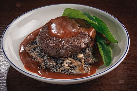 Бифштекс с киноа