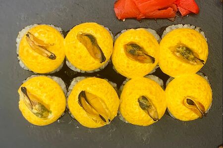 Острый Краб с мидиями (запеченный, острый)