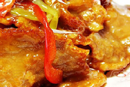 Гобаожоу Свинина в кисло сладком соусе №38