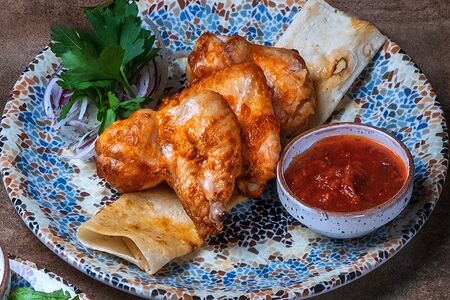 Куриные крылышки