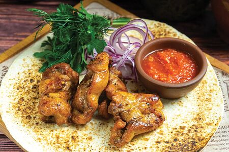 Шашлык из курицы