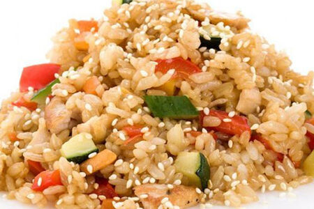 Тепан с овощами