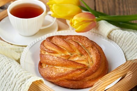 Булочка домашняя